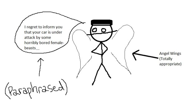 Parking Garage-Victor the Angel